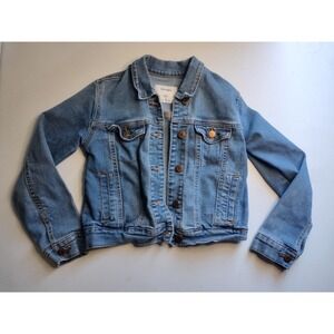 Old Navy Denim Jacket Size M (8) Classic Jean Jacket‎ Kid's Blue